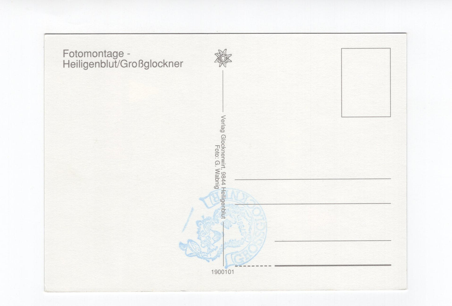 Ansichtskarte Großglockner / Heiligenblut / Österreich