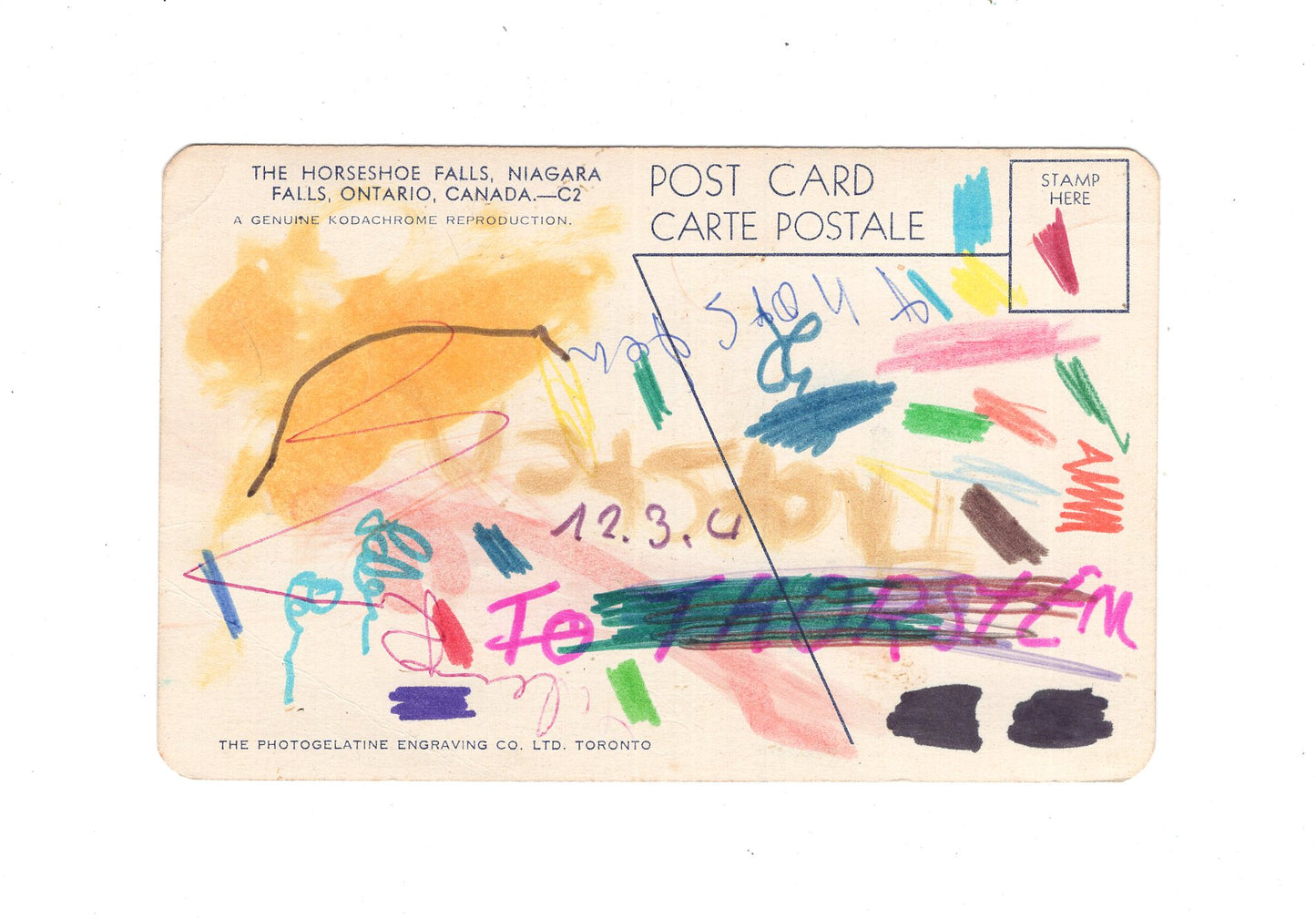 Ansichtskarte The Horseshoe Falls / Niagara Falls / Ontario / Kanada