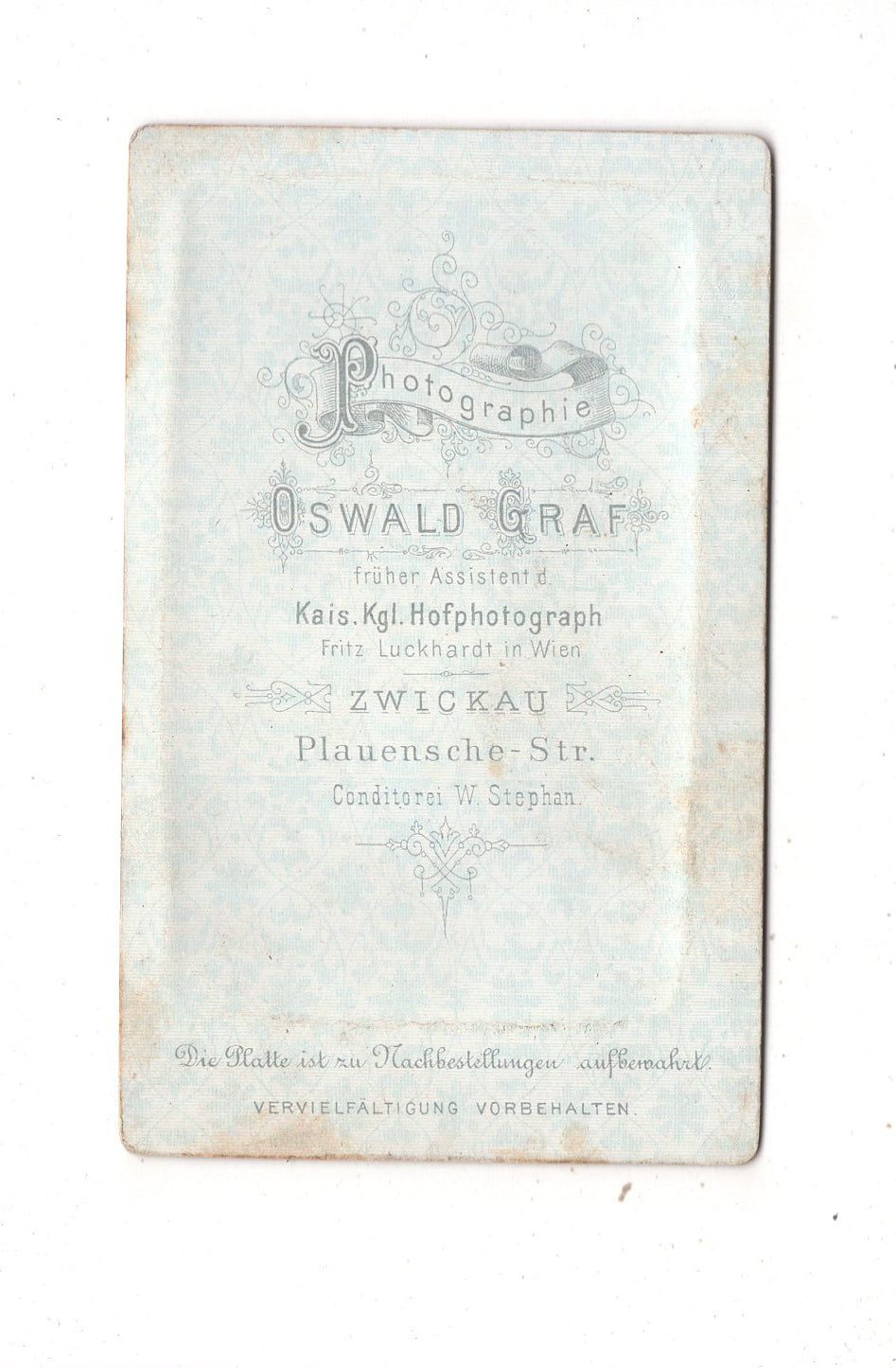 Fotografie Feiner Junge - Zwickau 1870er / CDV N1-06