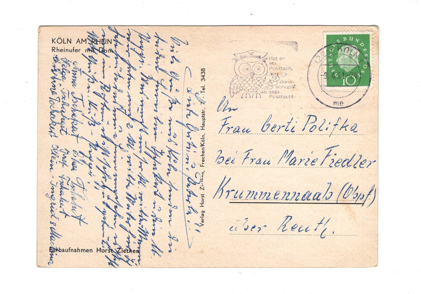 Ansichtskarte Köln am Rhein / Tünnes & Schäl / G1-56