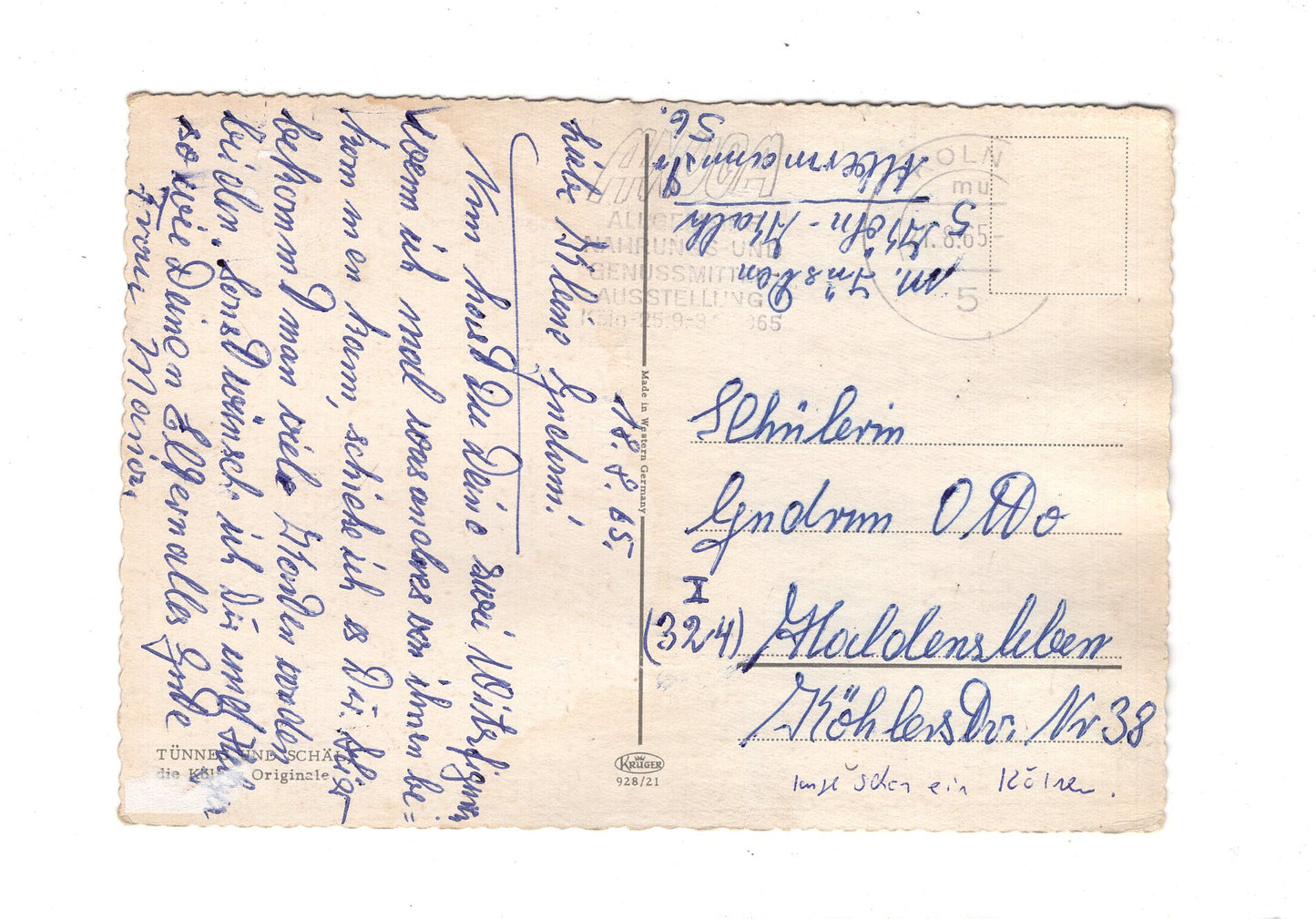 Ansichtskarte Köln am Rhein / Tünnes & Schäl / G1-56