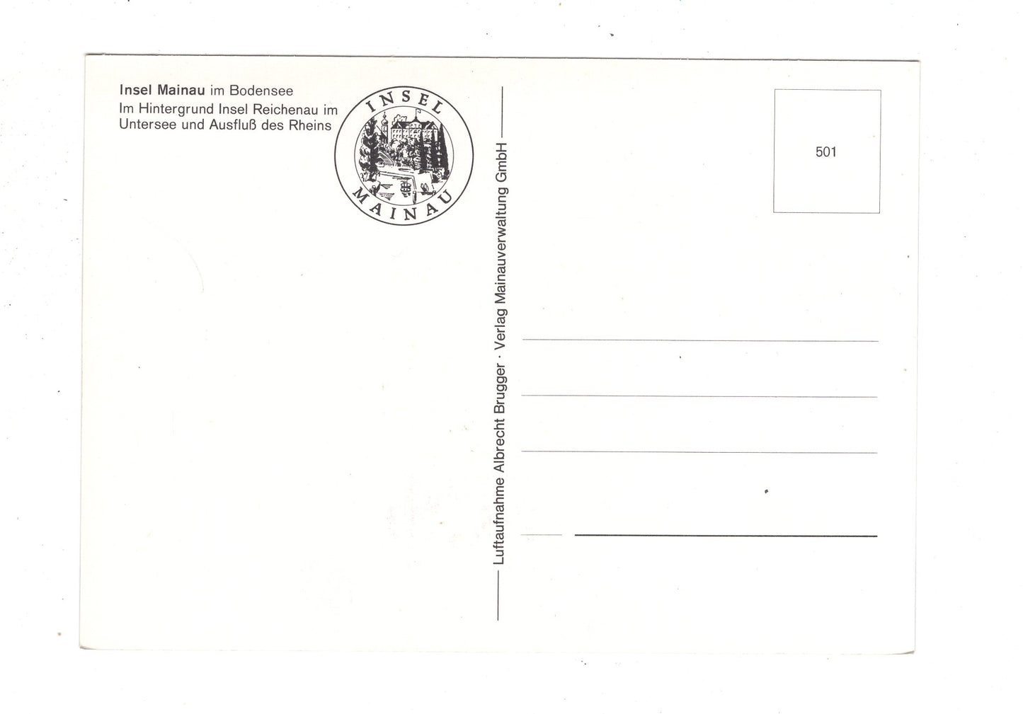 Ansichtskarte Insel Mainau im Bodensee / J1-64