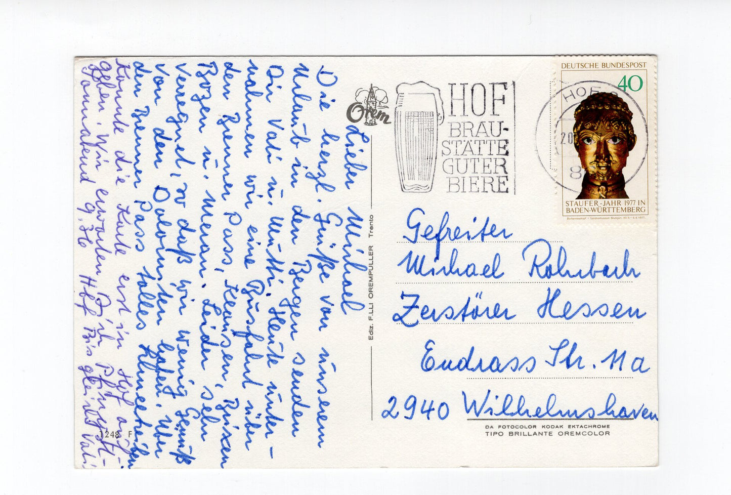 Ansichtskarte Merano Meran / Südtirol / Italien