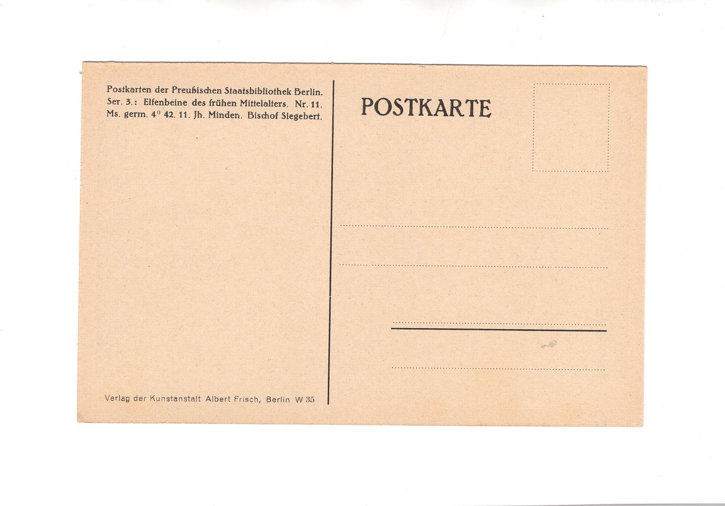 Ansichtskarte / Kunst Postkarte der Preußischen Staatsbibliothek Berlin