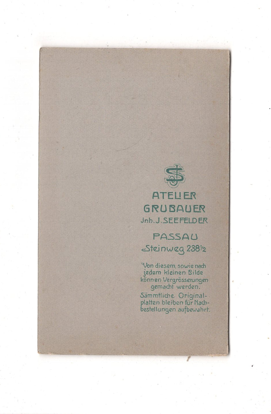 Fotografie Schönes Kinderbild / Baby - Passau 1900er / CDV N1-07