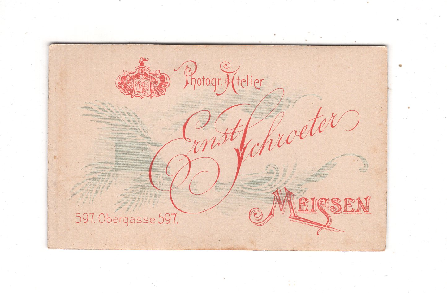 Fotografie Feine Dame - Meißen 1890er