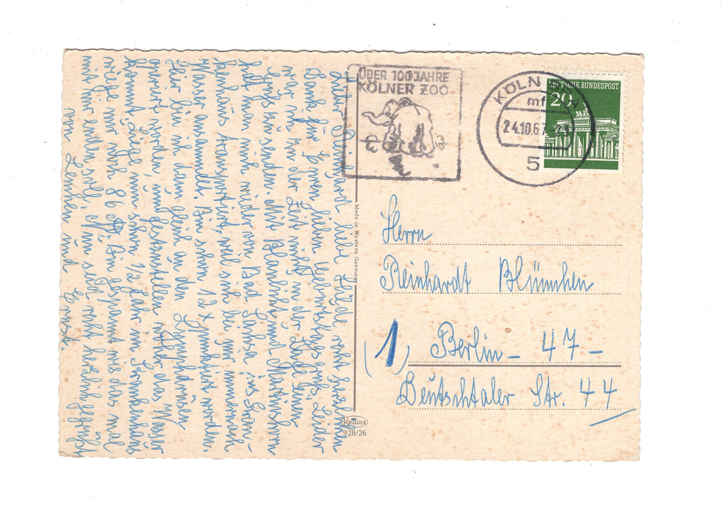 Ansichtskarte Köln am Rhein / G1-57