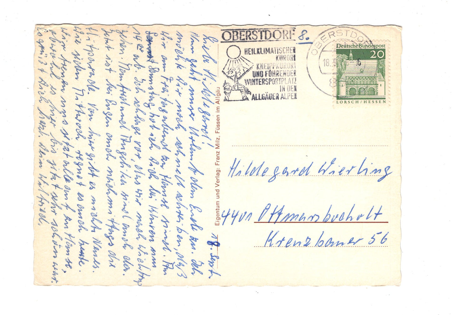 Ansichtskarte Rund um Oberstdorf im Allgäu / H1-53