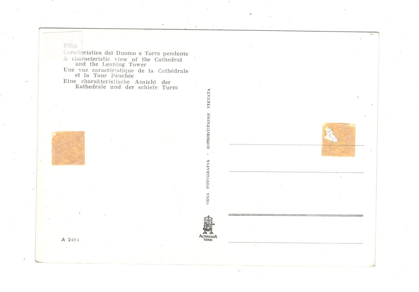 Ansichtskarte Pisa / Italien / N1-63