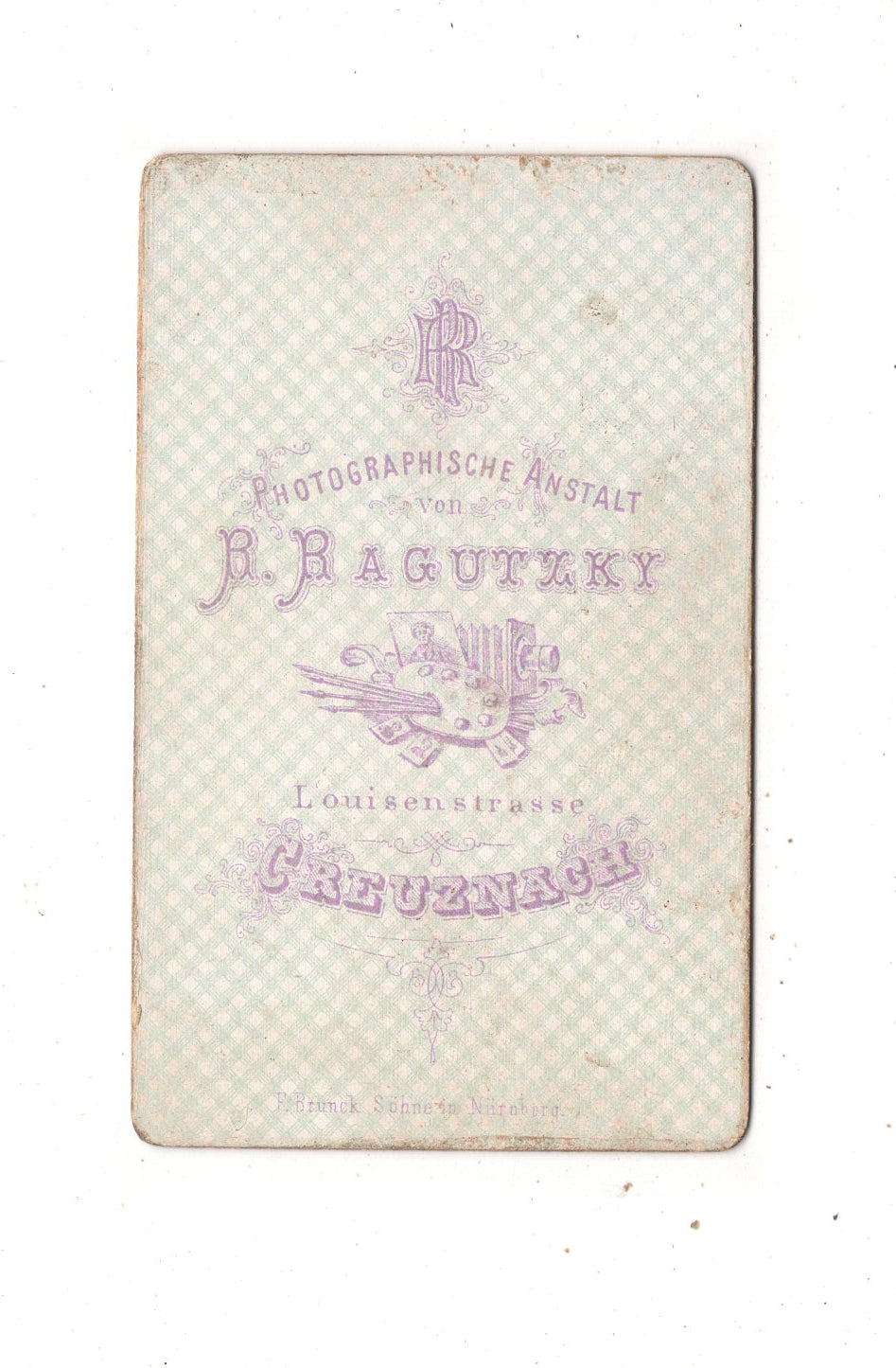 Fotografie Feine Dame - Bad Kreuznach 1870er