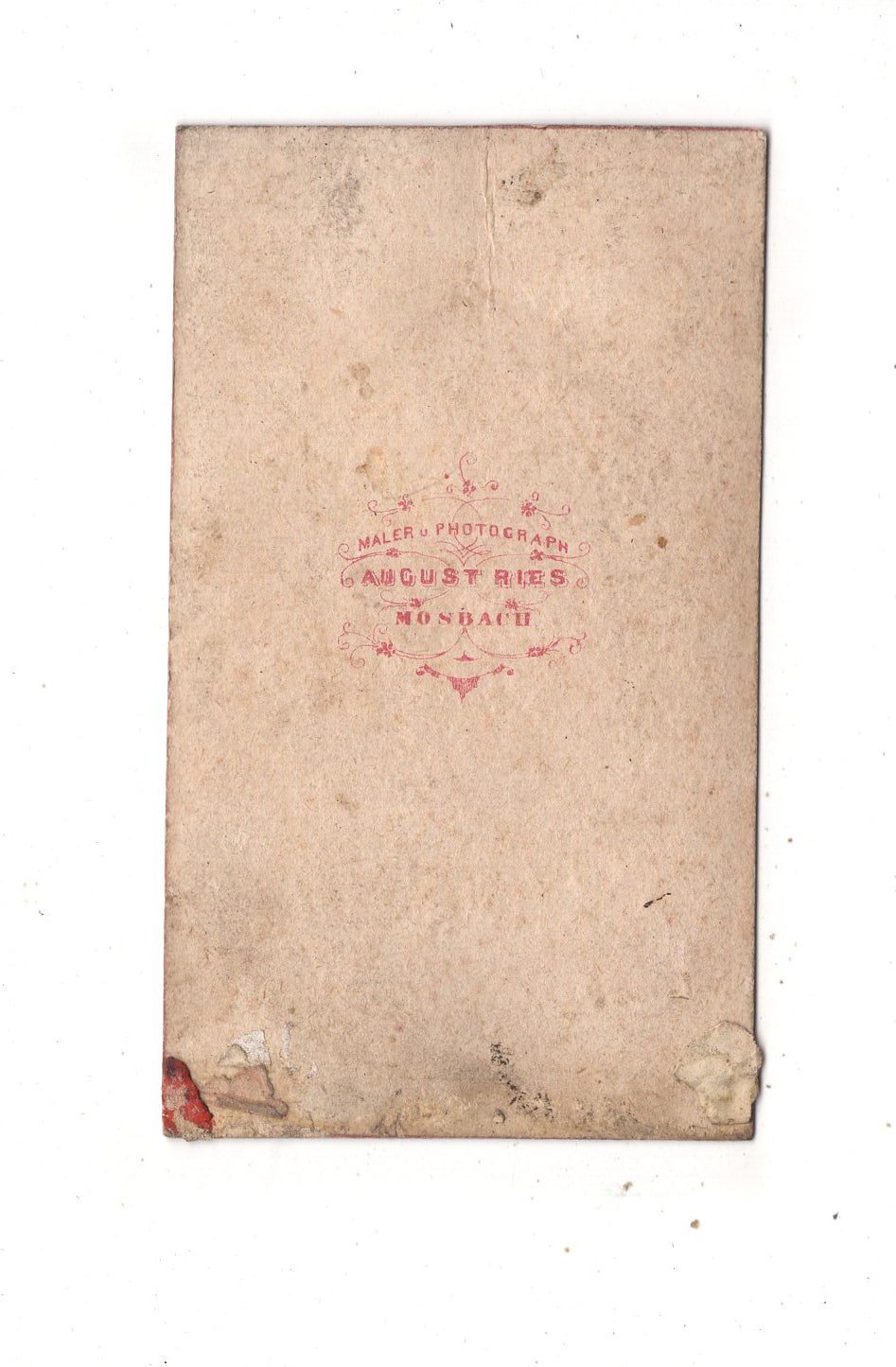 Fotografie Feine Dame - Mosbach 1860er
