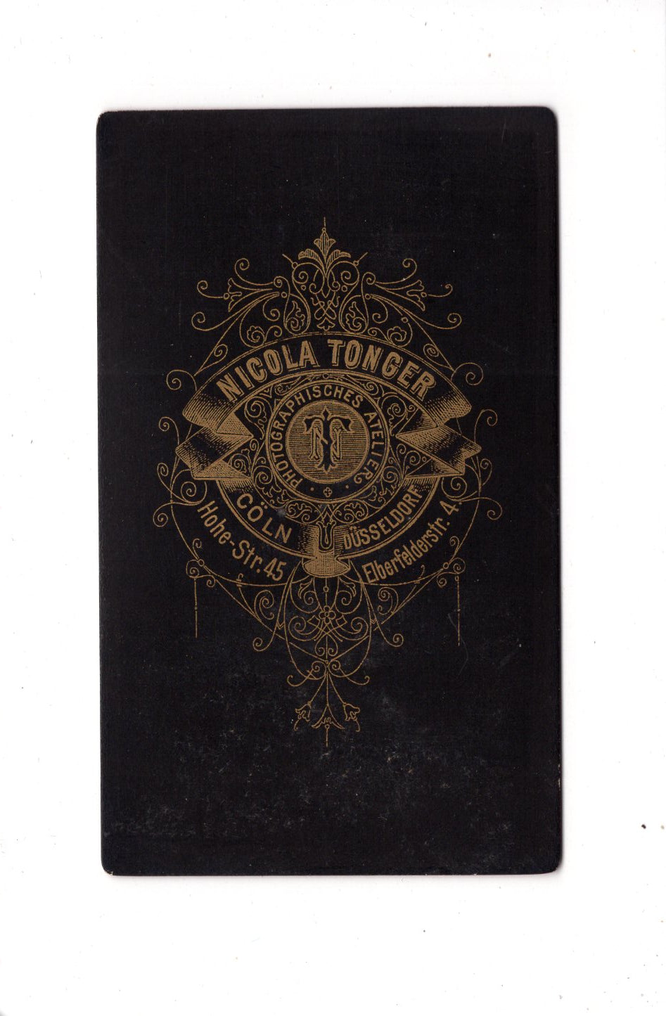 Fotografie Herrenportrait - Köln 1880er