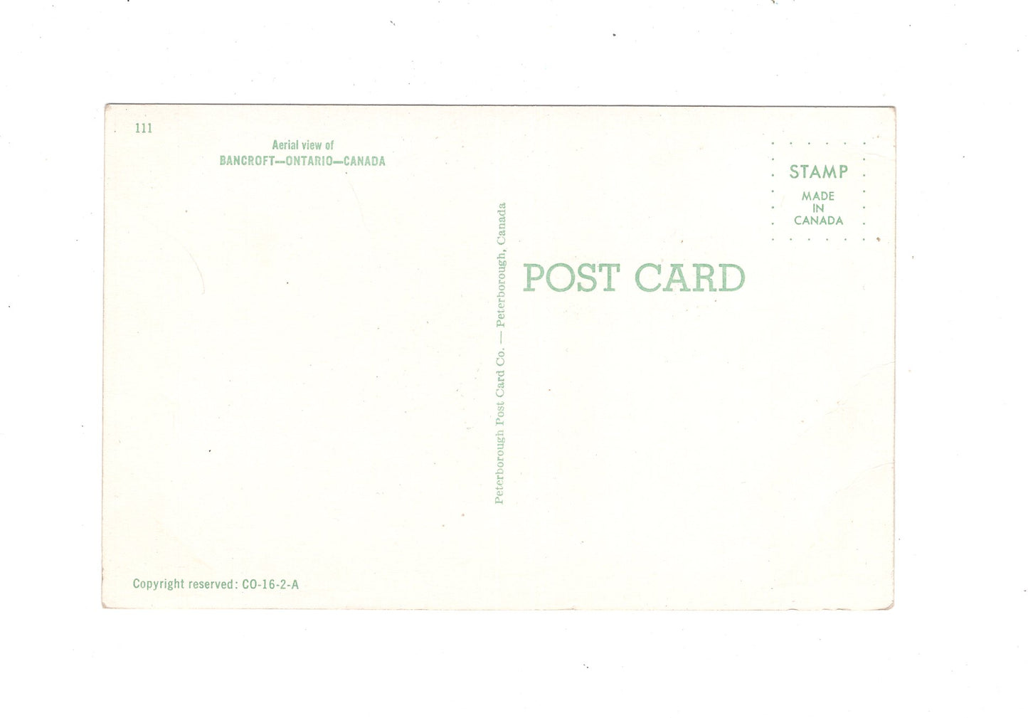 Ansichtskarte Bancroft / Ontario / Kanada