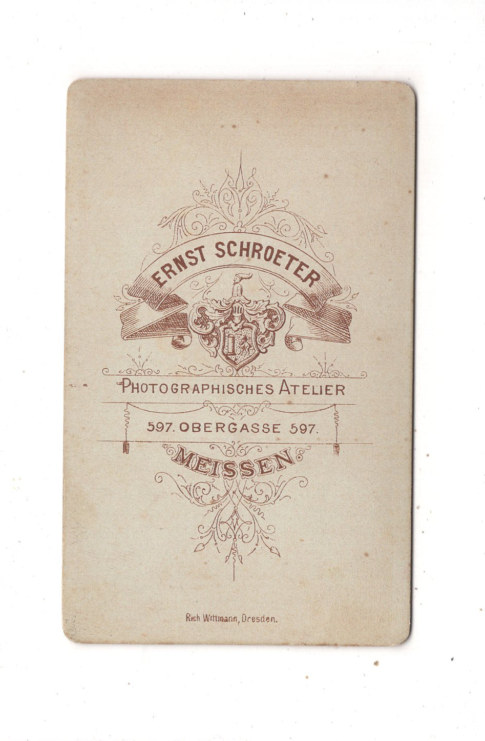 Fotografie Niedliche kleine Jungen - Meißen 1880er