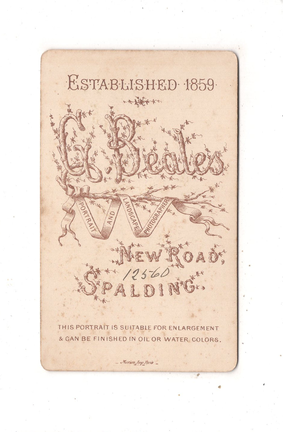 Fotografie Niedliche kleine Jungen - Spalding 1880er