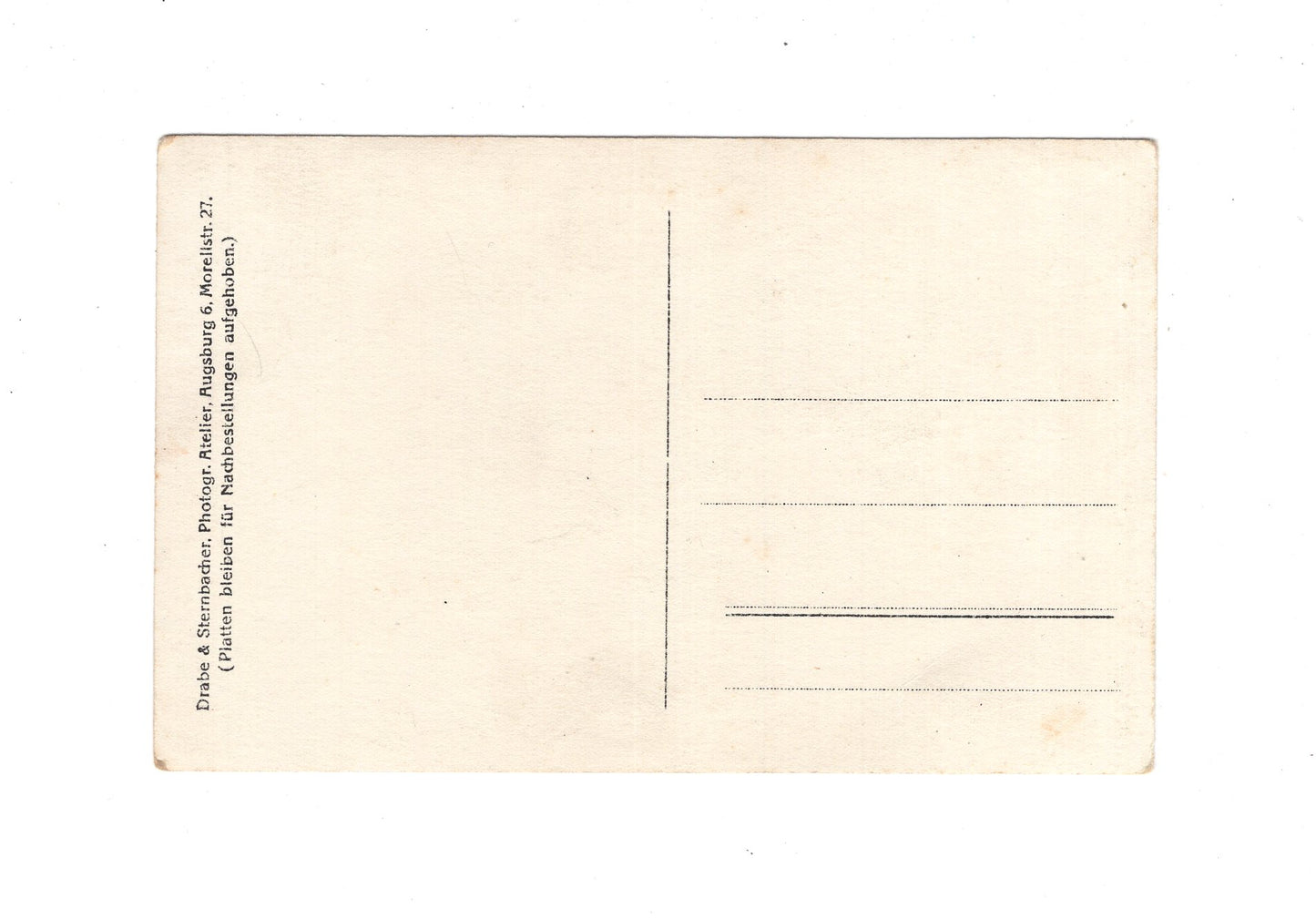 Ansichtskarte / Foto Portraitfoto eines Soldaten - Augsburg