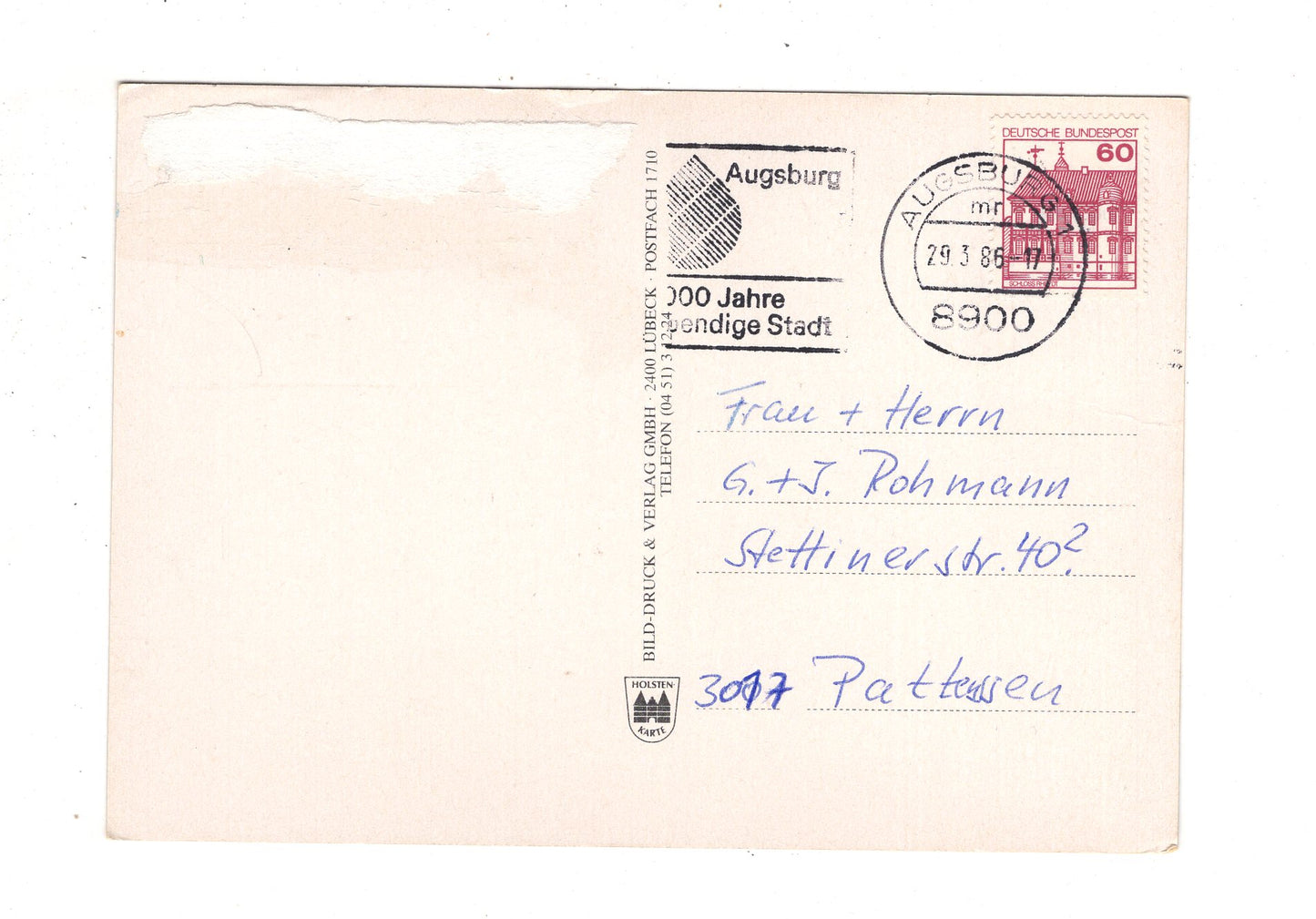 Ansichtskarte Augsburg / Stadttheater +++ / I1-66