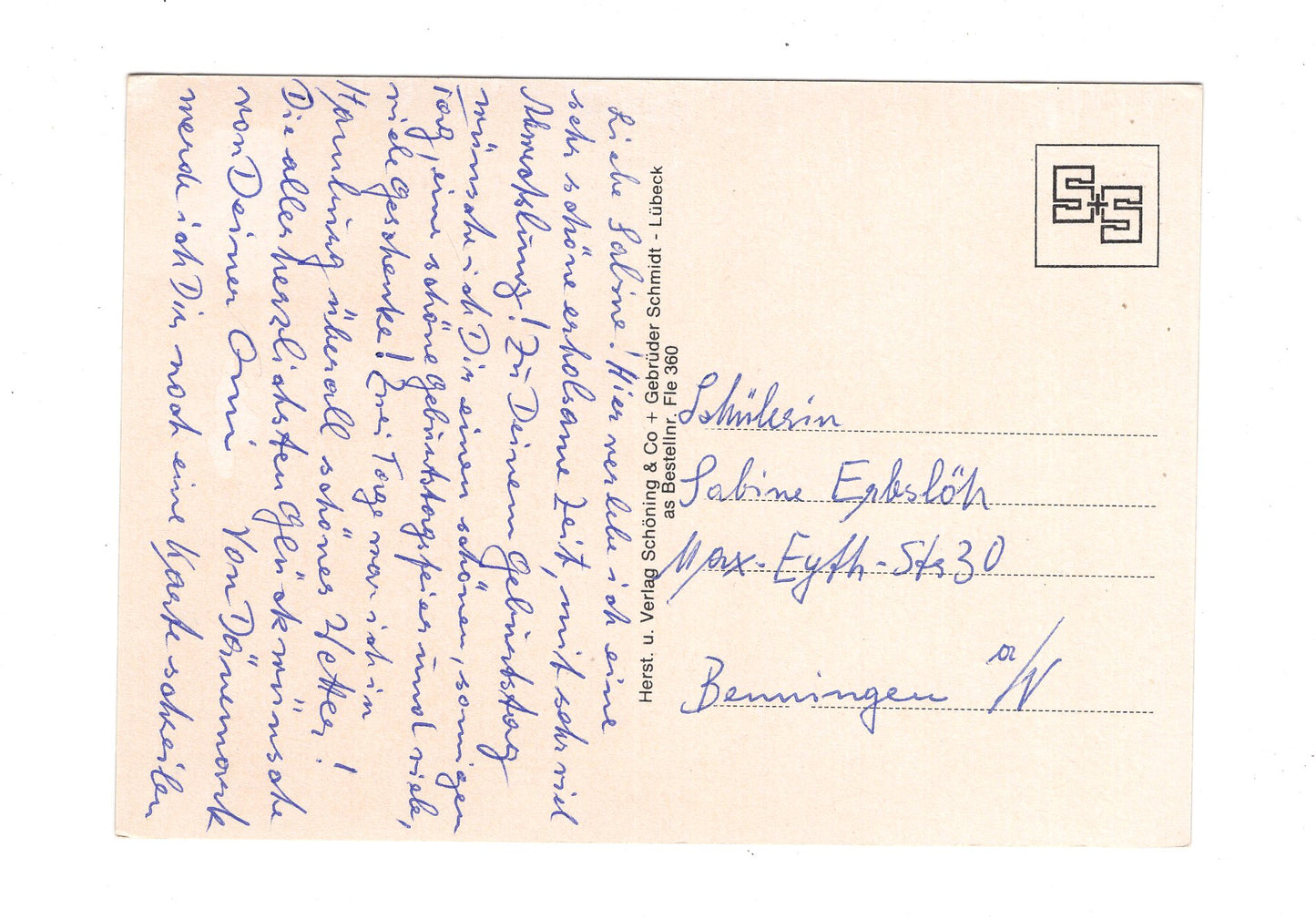 Ansichtskarte Fördestadt Flensburg