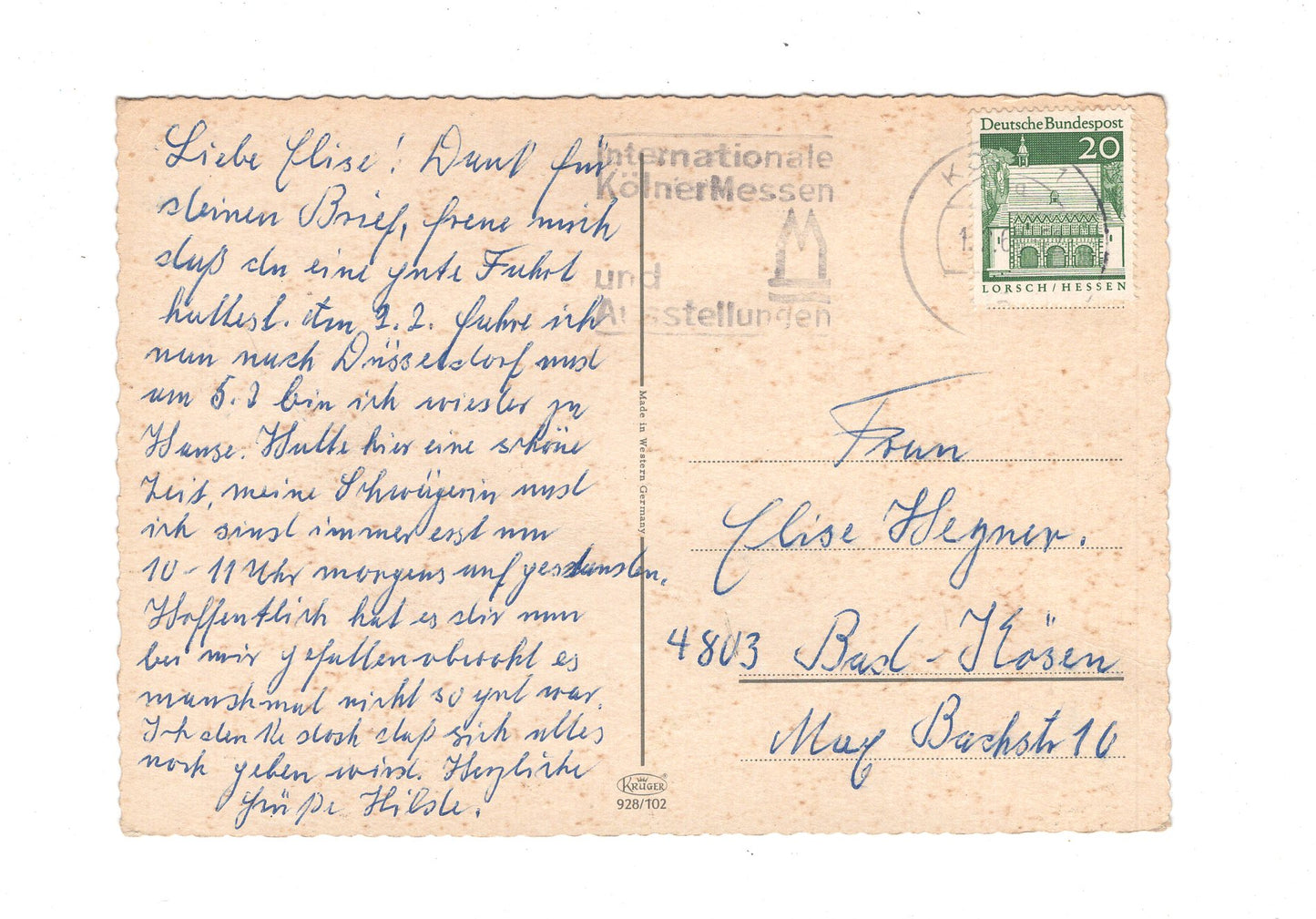 Ansichtskarte Köln am Rhein / Hauptbahnhof +++ / G1-57