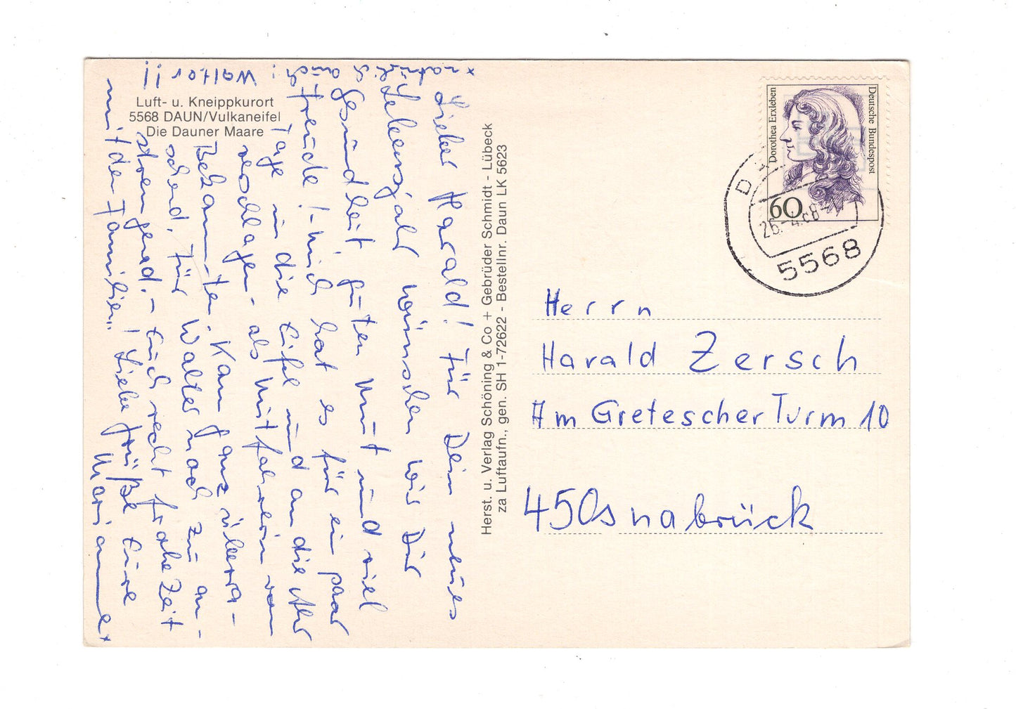 Ansichtskarte Daun / Vulkaneifel / Die Dauner Maare / H1-70