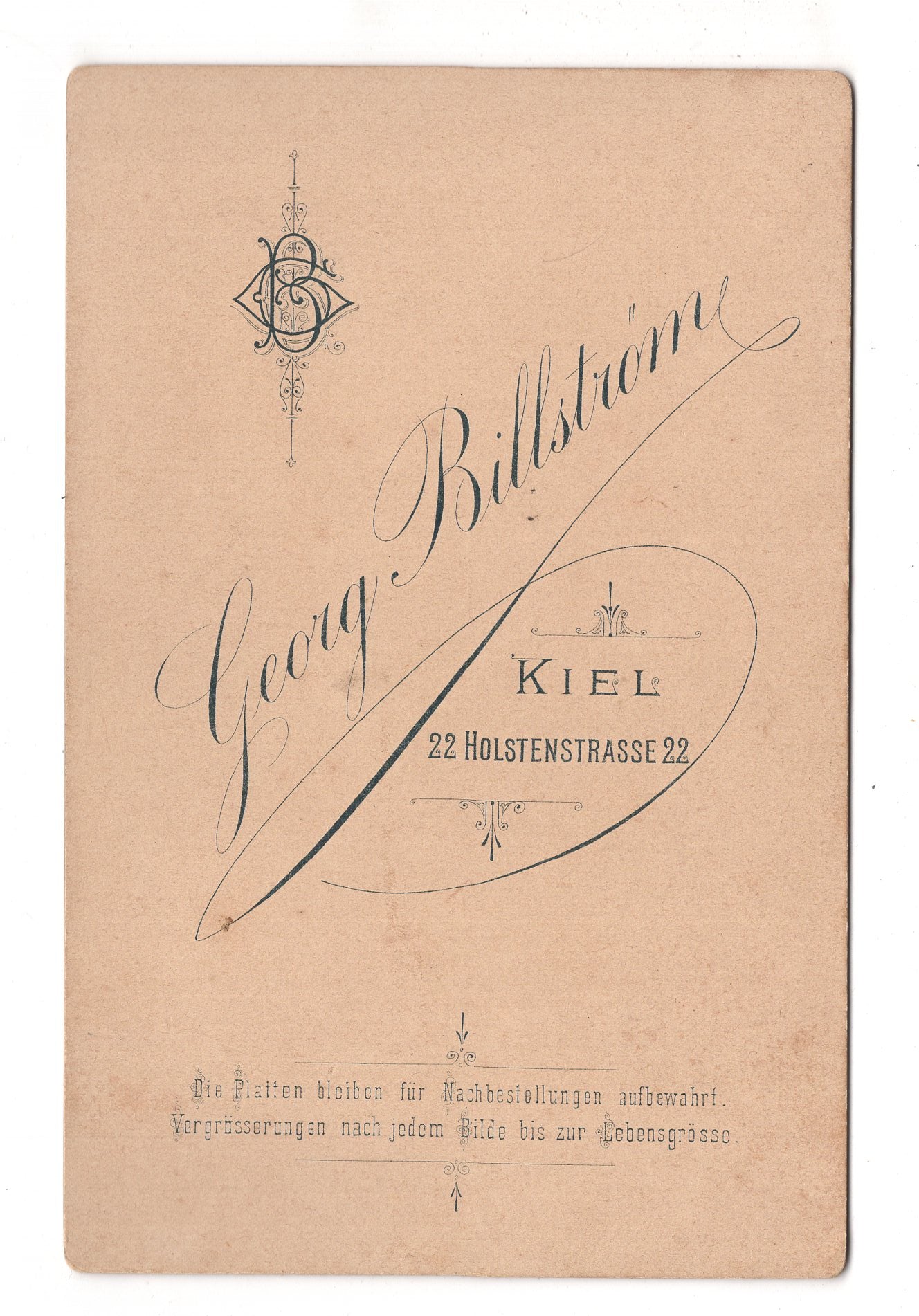 Fotografie Schönes Familienbild - Kiel 1880er / CAB X-36