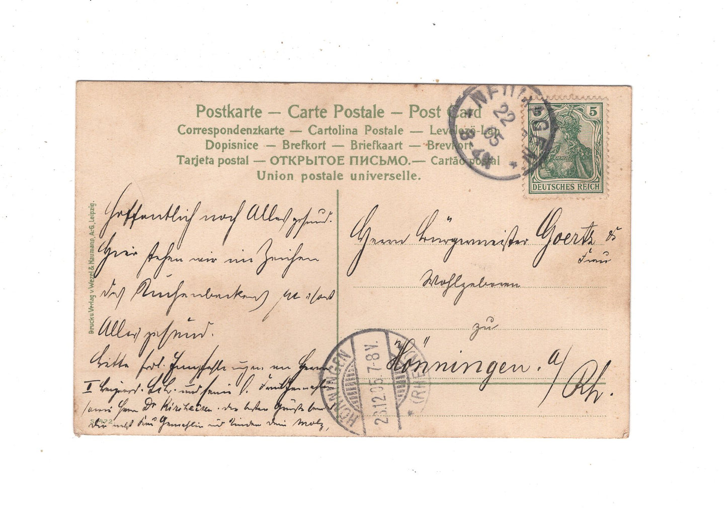 Ansichtskarte Feiertage / Frohe Weihnachten / K1-59