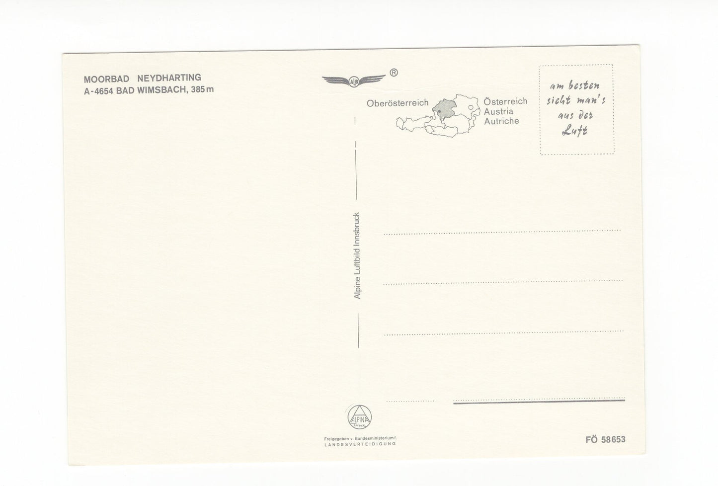 Ansichtskarte Bad Wimsbach-Neydharting / Oberösterreich / Österreich