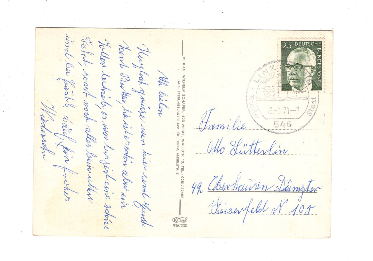 Ansichtskarte Rhein-Souvenir / Rüdesheim / Remagen +++ / M1-62