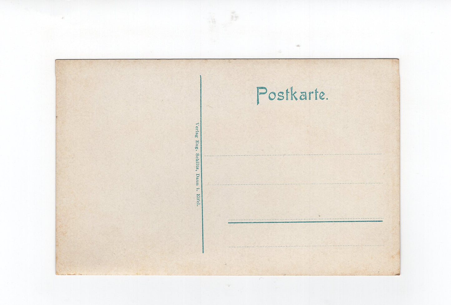 Ansichtskarte Weinfelder Maar mit Kapelle bei Daun in der Eifel