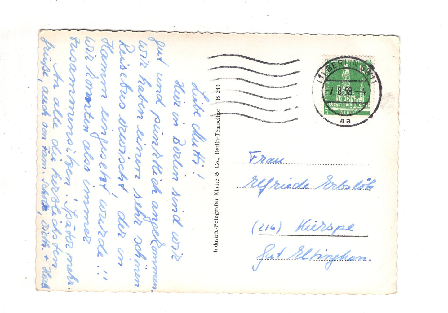 Ansichtskarte Berlin - die ewig junge Stadt / I1-66