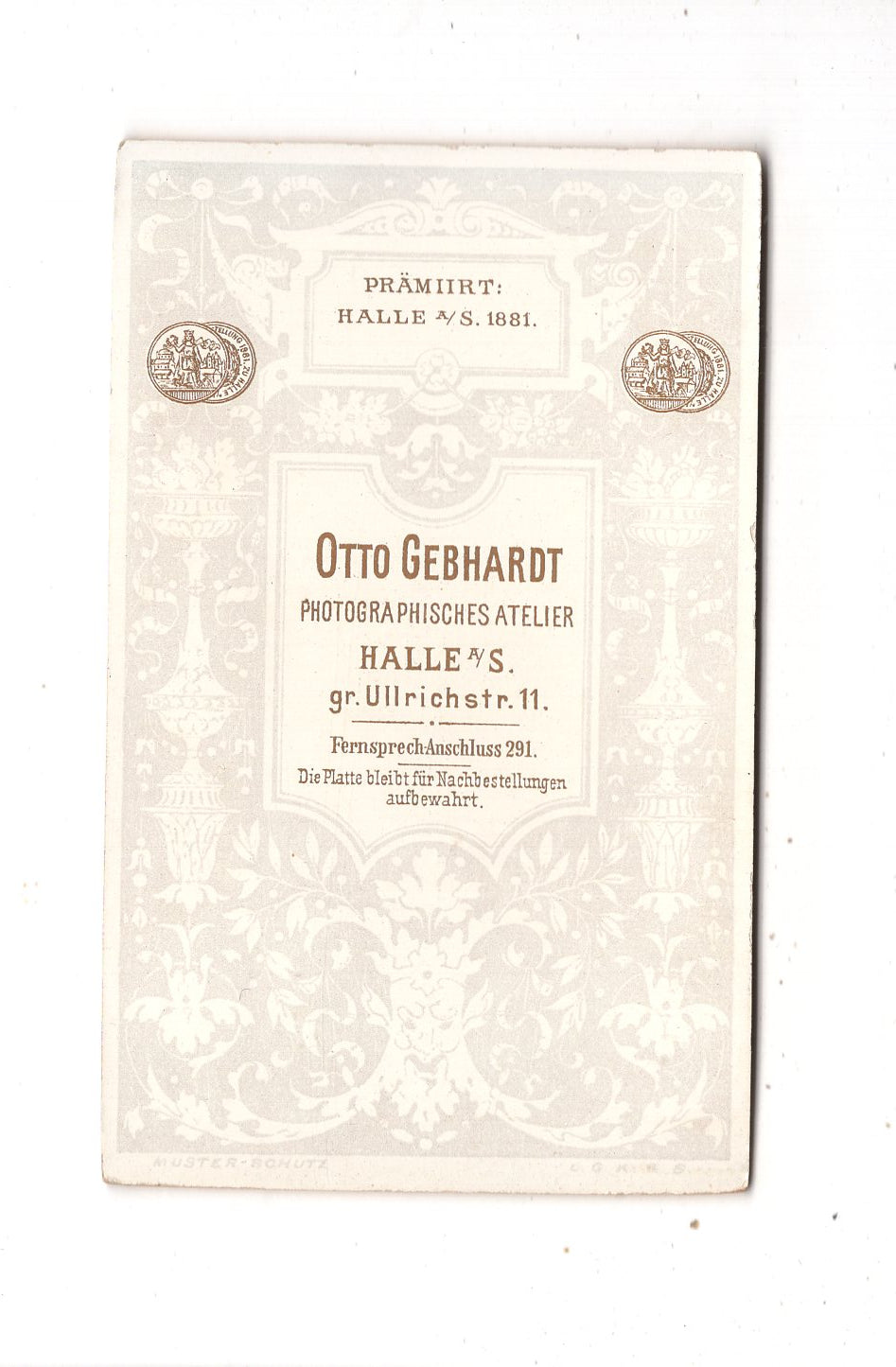 Fotografie Feine Dame - Halle an der Saale 1880er