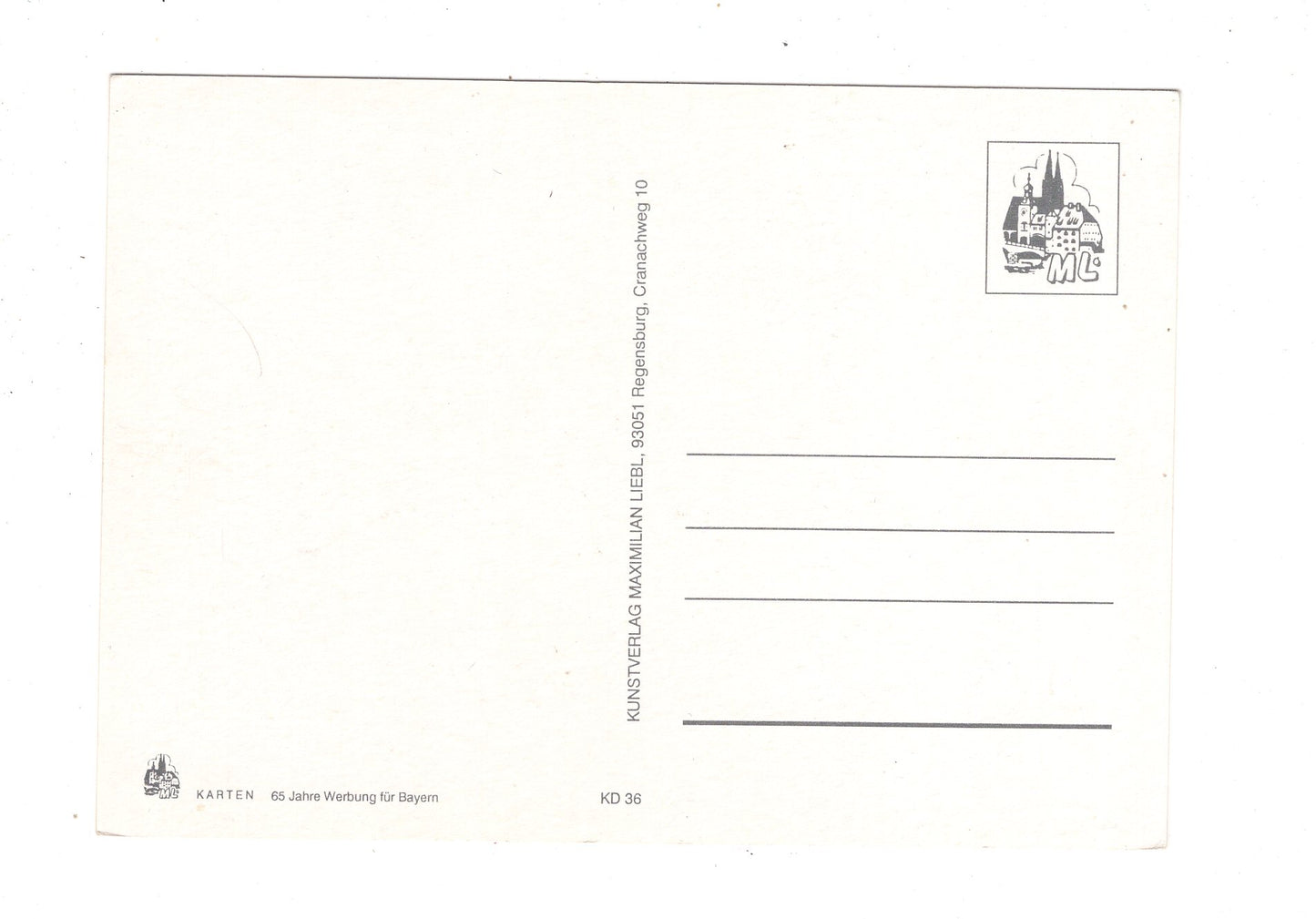 Ansichtskarte Rhein-Main-Donau-Kanal / M1-62