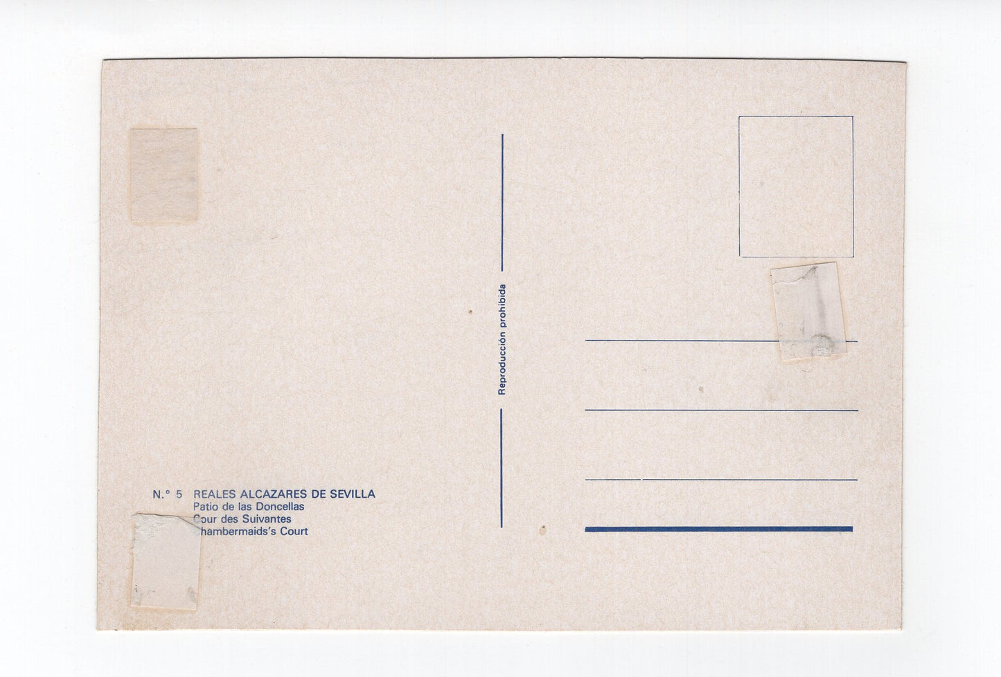 Ansichtskarte Reales Alcazares de Sevilla / Spanien