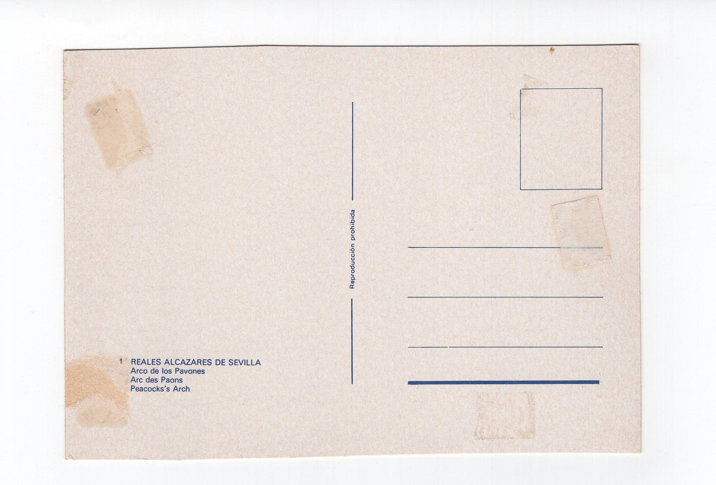 Ansichtskarte Reales Alcazares de Sevilla / Spanien