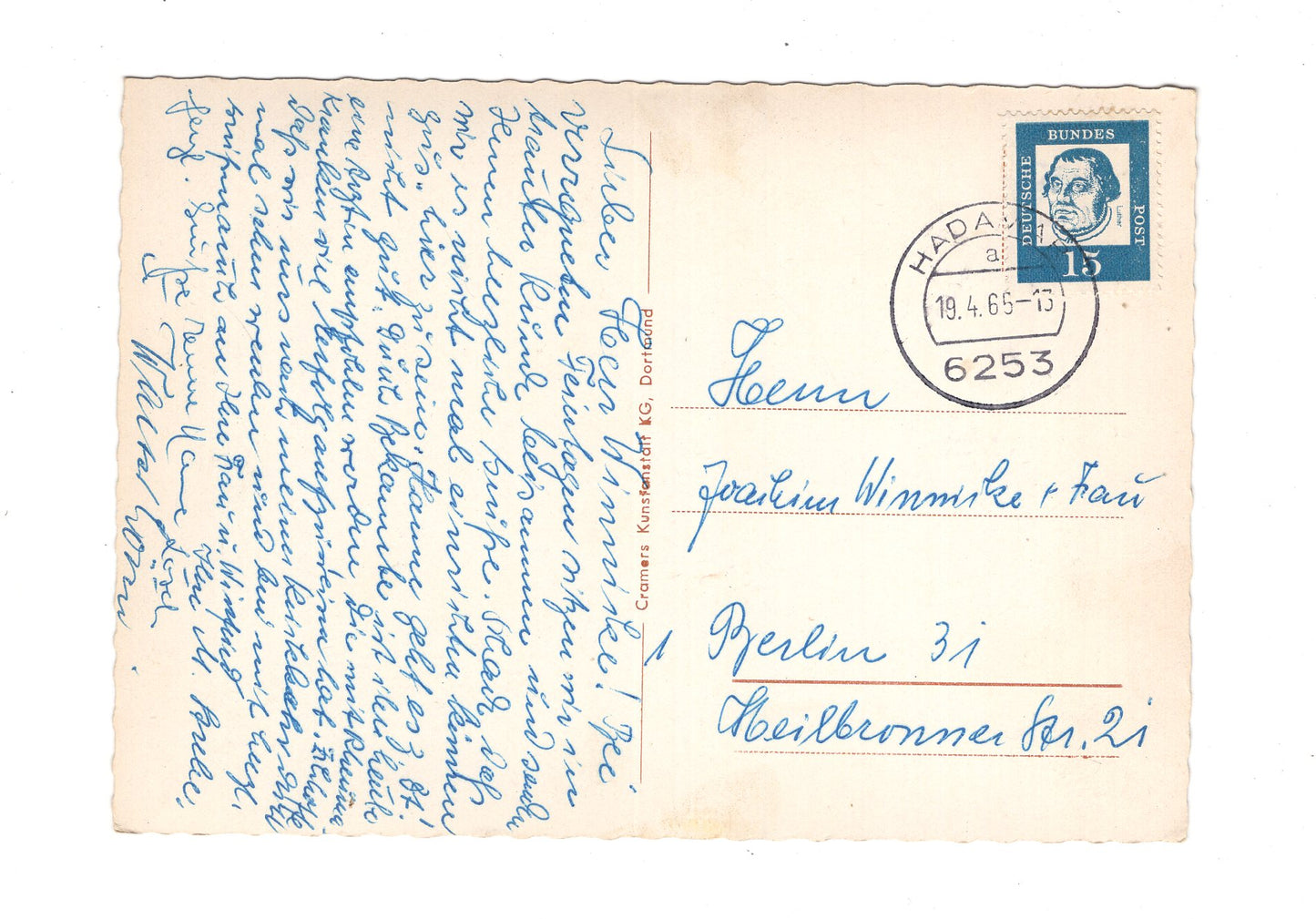 Ansichtskarte Hadamar im Westerwald