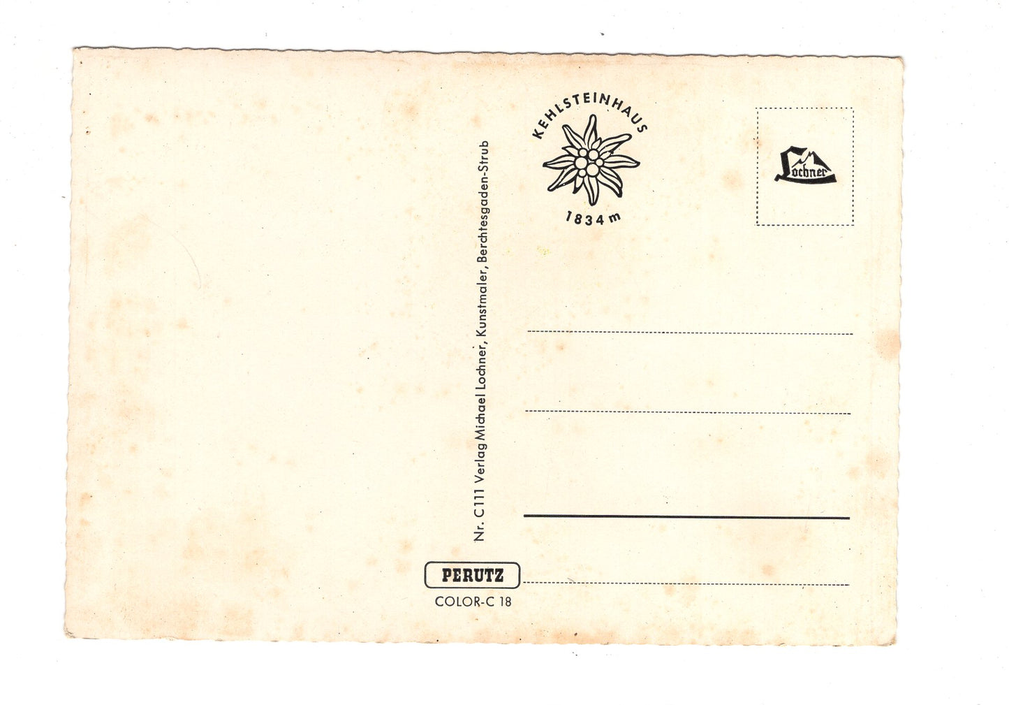 Ansichtskarte Der Kehlstein / H1-70