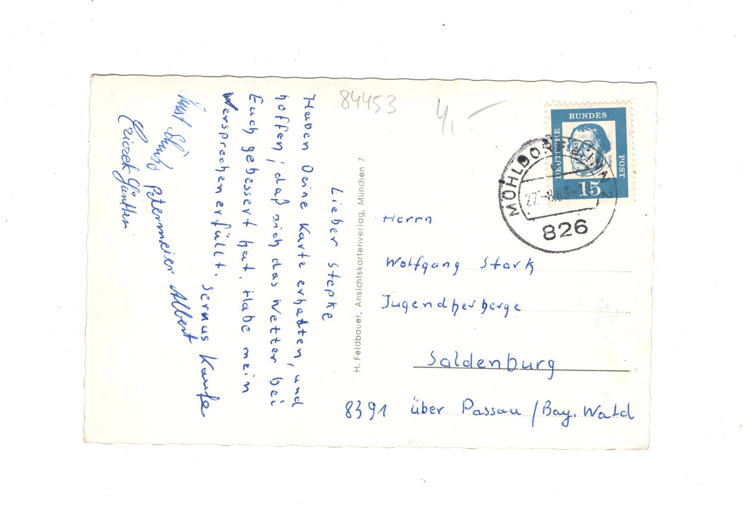 Ansichtskarte Mühldorf / Oberbayern