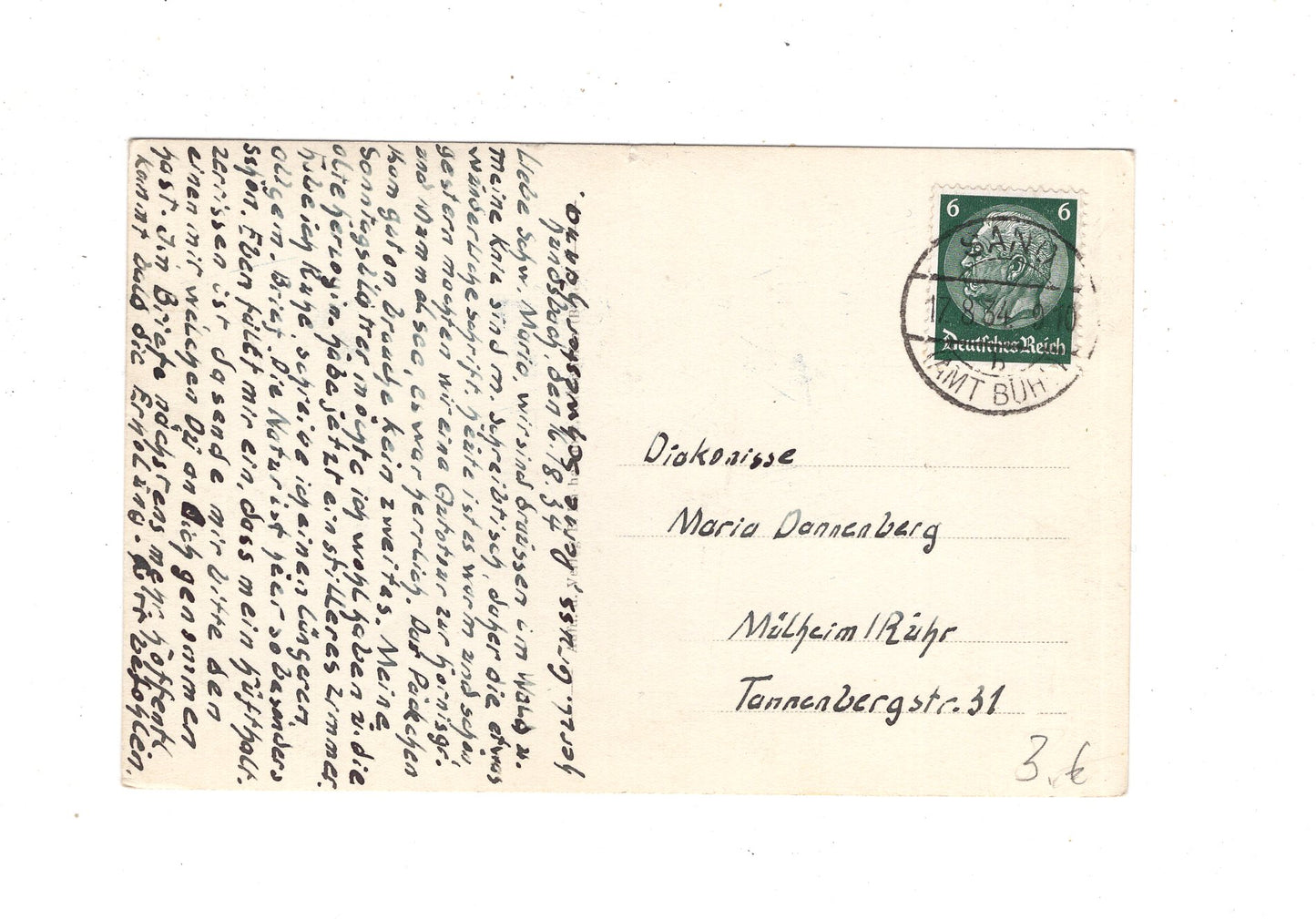 Ansichtskarte Hornisgrinde im Schwarzwald / Blick nach Süden / K1-57