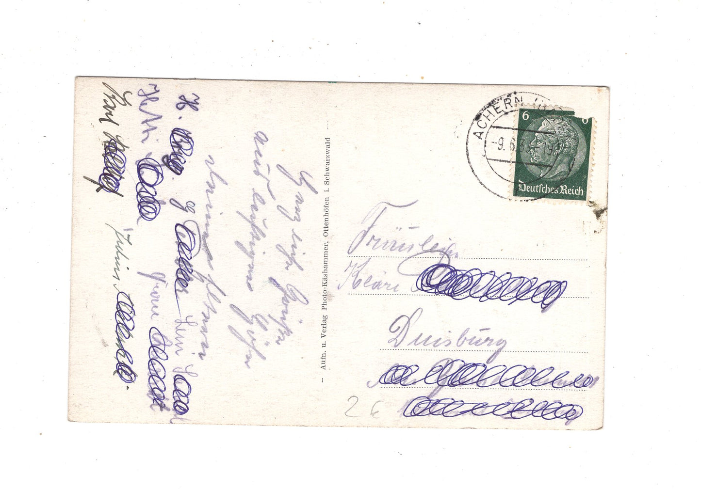 Ansichtskarte Hornisgrinde im Schwarzwald / K1-57