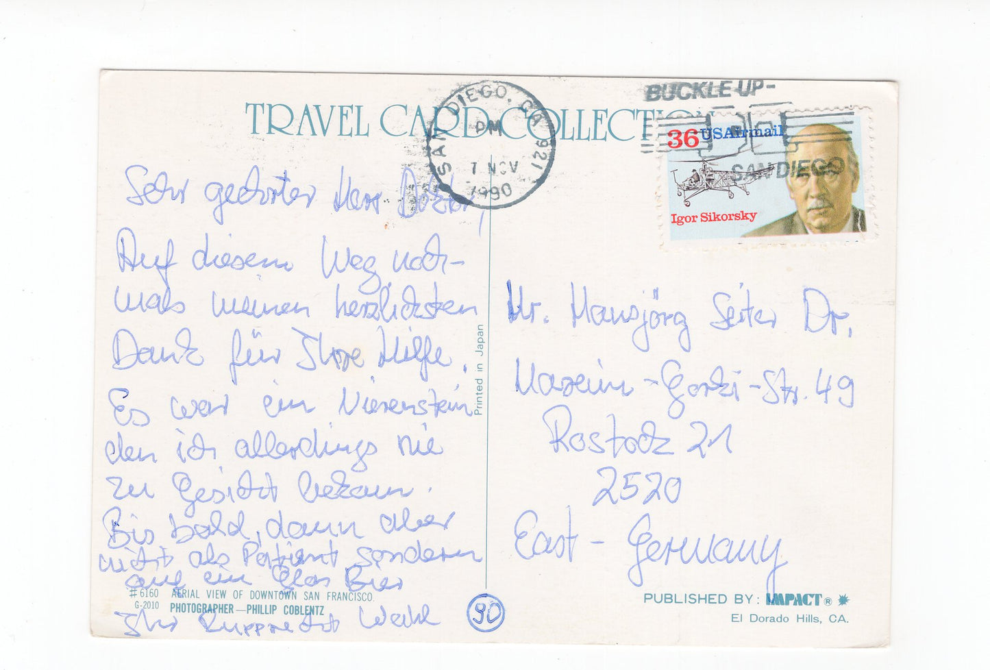 Ansichtskarte San Francisco / Kalifornien / USA