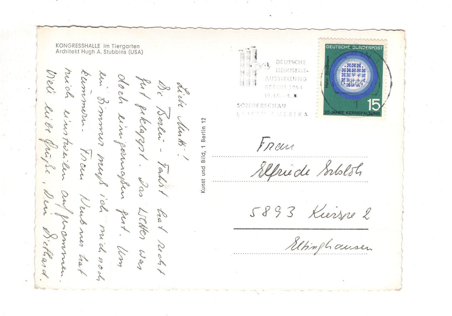 Ansichtskarte Berlin / Kongresshalle / I1-67