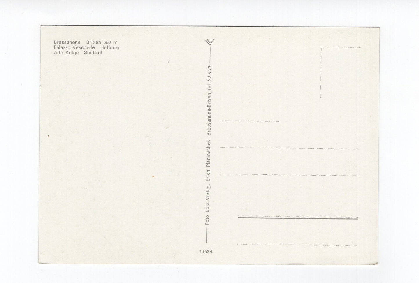 Ansichtskarte Brixen / Hofburg / Südtirol / Italien
