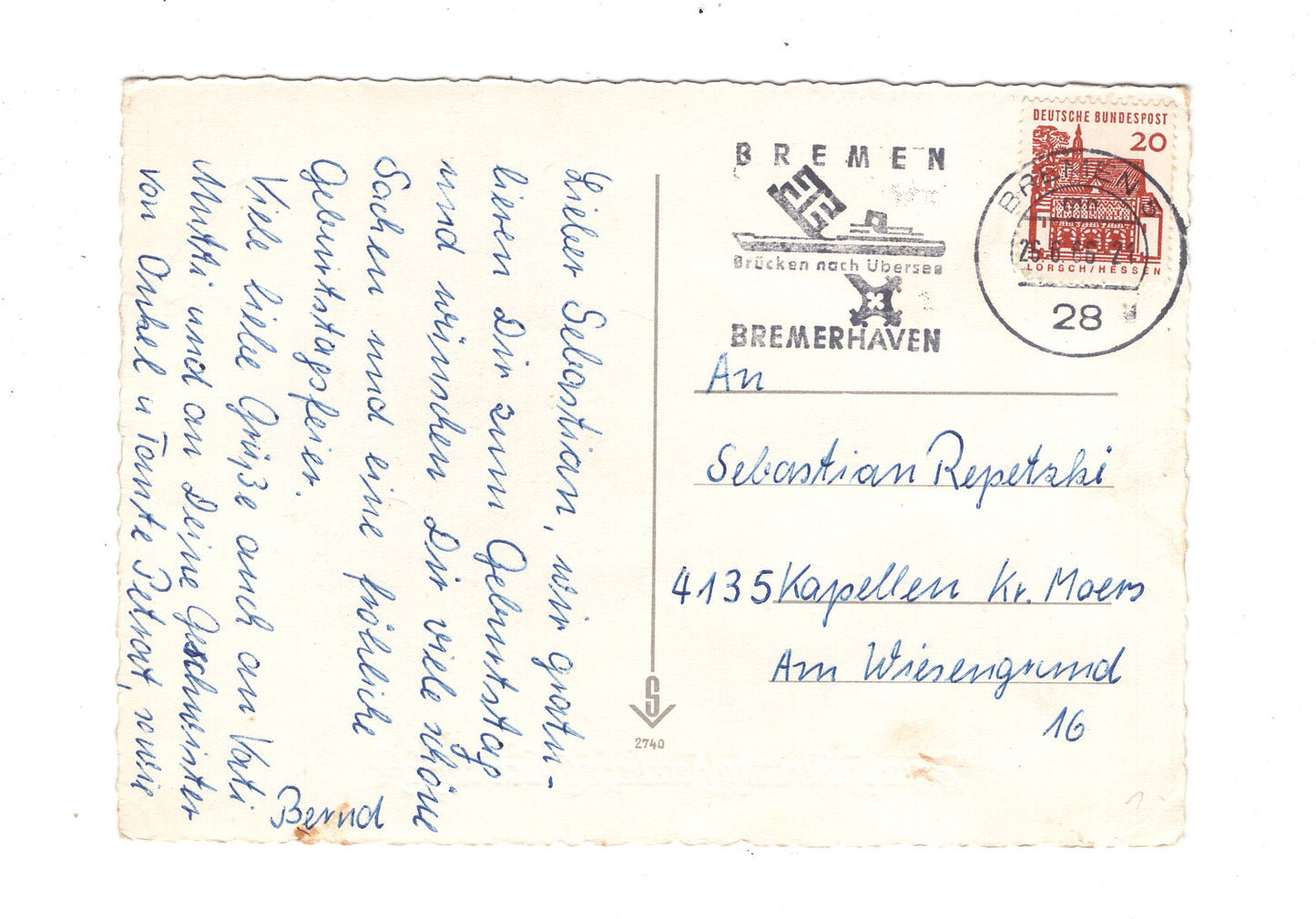 Ansichtskarte Glückwünsche / Glückwunsch zum Geburtstag / L1-56