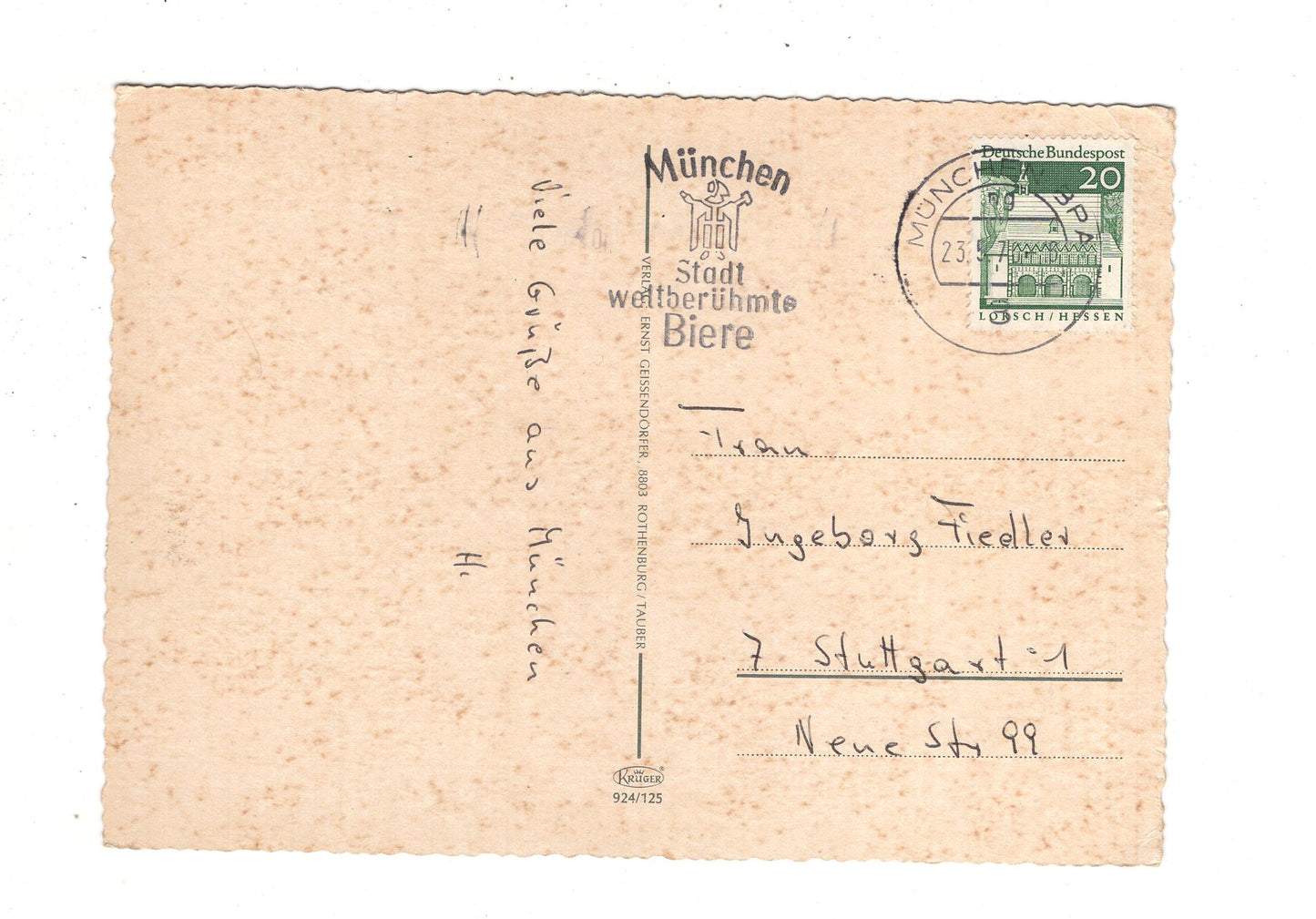 Ansichtskarte Grüße aus München / I1-67