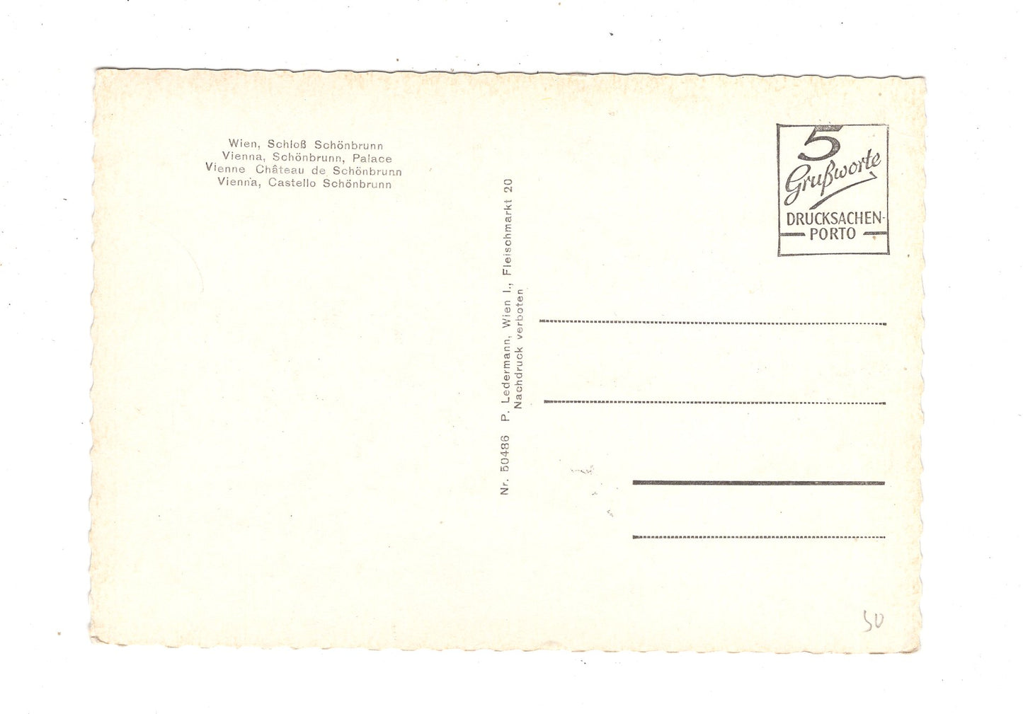 Ansichtskarte Wien / Schloss Schönbrunn / Österreich / N1-64