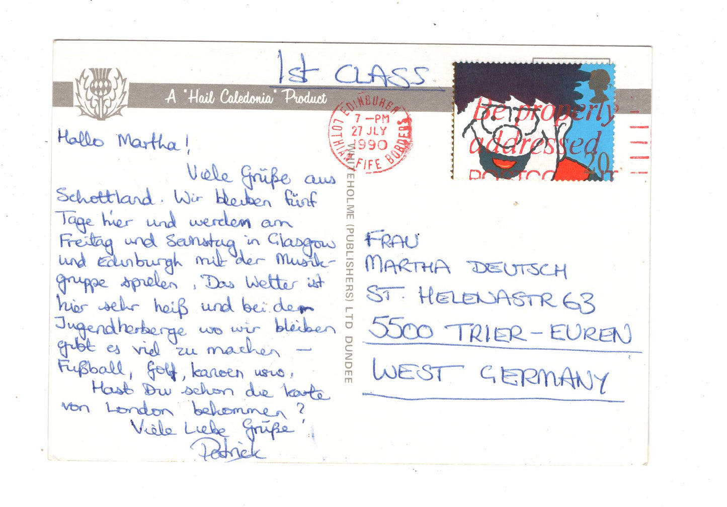 Ansichtskarte Aberfoyle / Schottland / M1-68