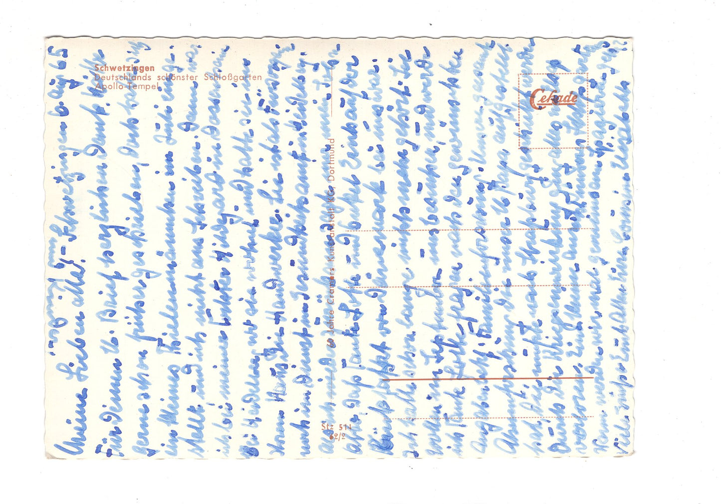 Ansichtskarte Schwetzingen / Schlossgarten / Apollo-Tempel / I1-51