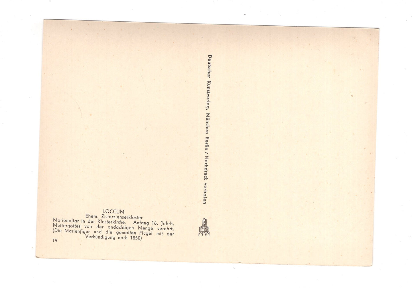 Ansichtskarte Loccum / ehem. Zisterzienserkloster