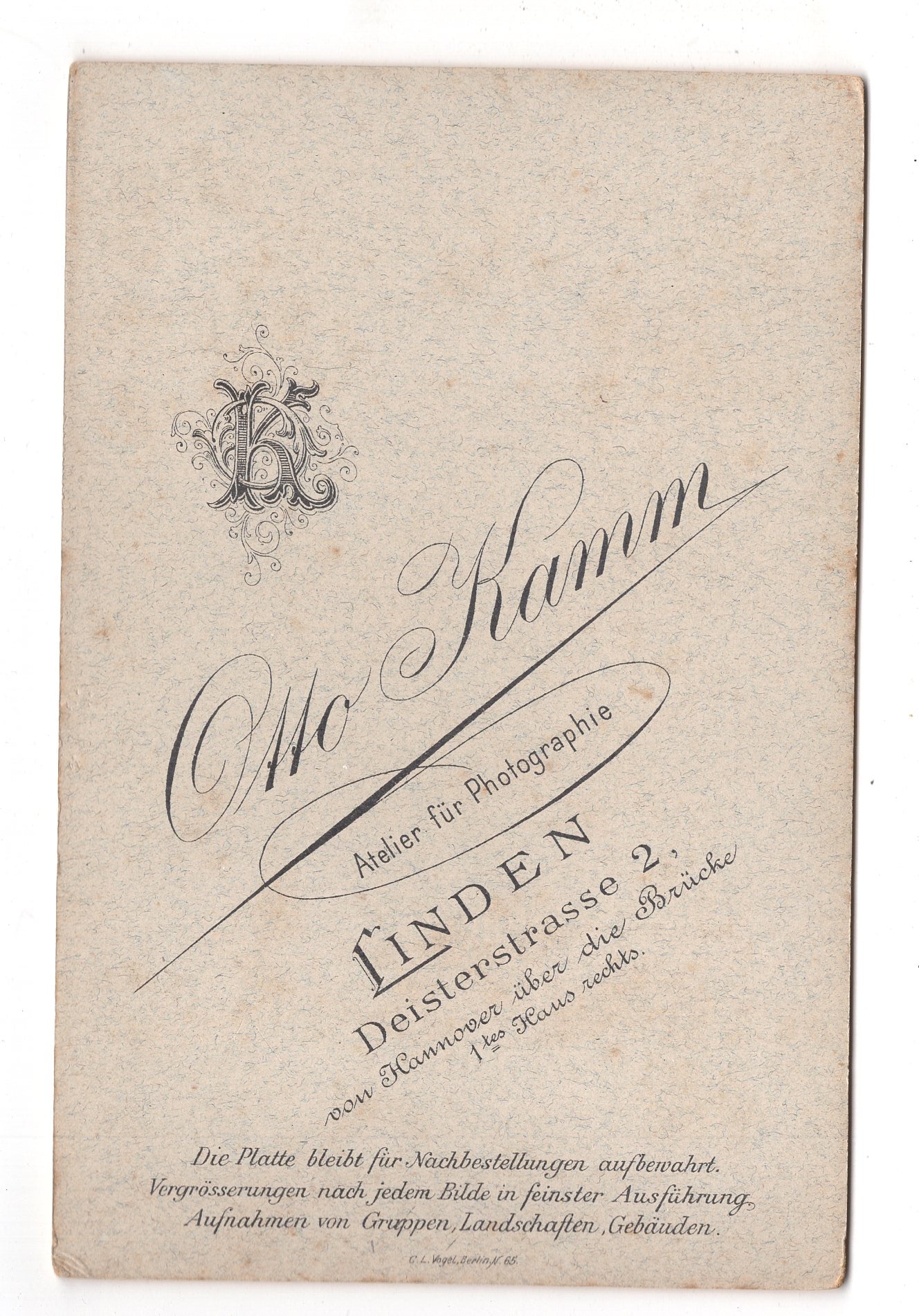 Fotografie Schönes Familienbild - Linden 1890er / CAB U-19