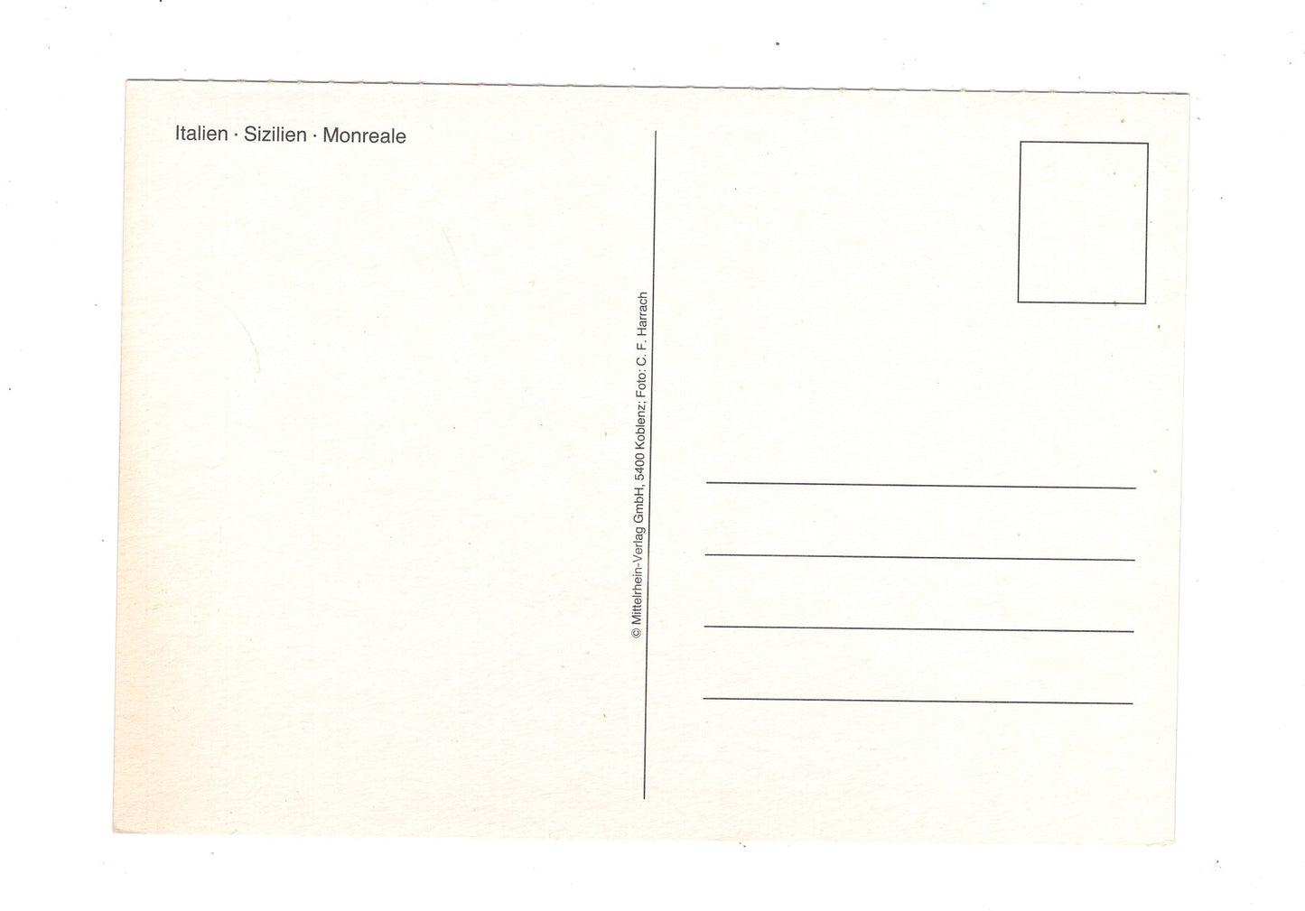Ansichtskarte Monreale / Sizilien / Italien